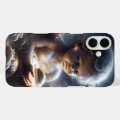 ファンタジーかわいい子ども宇宙スター Case-Mate iPhoneケース (裏面 (横))