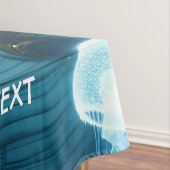 ファンタジーかわいい宇宙飛行士クラゲ宇宙 テーブルクロス (インサイチュ)