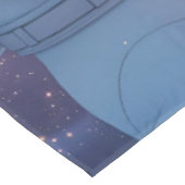 ファンタジーかわいい宇宙飛行士宇宙の花 テーブルクロス (アングル)