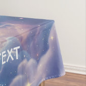 ファンタジーかわいい宇宙飛行士宇宙の花 テーブルクロス (インサイチュ)