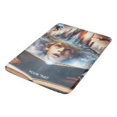 ファンタジーかわいい少年のシティブック バスマット (アングル)