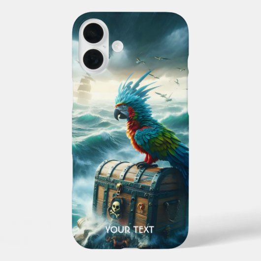 ファンタジーかわいい嵐の海の海賊 Case-Mate iPhoneケース (裏面)