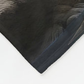 ファンタジーかわいい巨大なバイオリンの森 フリースブランケット (角)