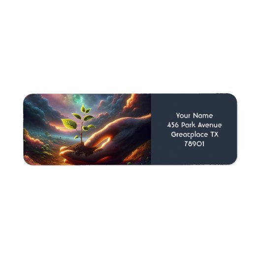 ファンタジーかわいい手植え土 ラベル (正面)