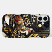 ファンタジーかわいい抽象芸術キツネアート Case-Mate iPhoneケース (裏面 (横))