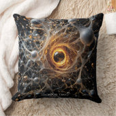 ファンタジーかわいい抽象芸術宇宙シーン クッション (ブランケット)