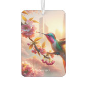 ファンタジーかわいい桜バードシティ カーエアーフレッシュナー (裏面)