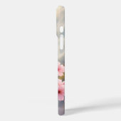 ファンタジーかわいい桜バードブルー Case-Mate iPhoneケース (裏面 / 左)