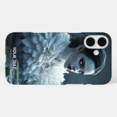 ファンタジーかわいい湖スワンホワイト Case-Mate iPhoneケース (裏面 (横))