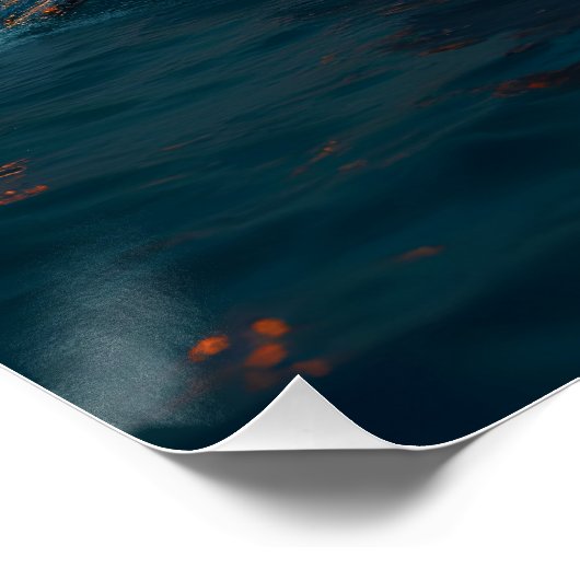 ファンタジーかわいい火さめの海 ポスター (コーナー)