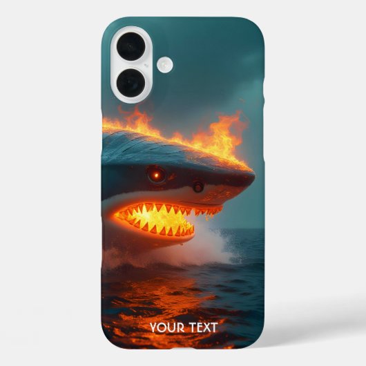 ファンタジーかわいい火さめの海 Case-Mate iPhoneケース (裏面)