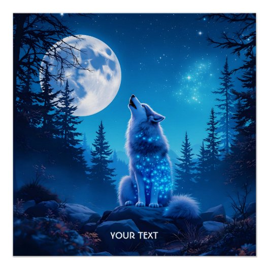 ファンタジーかわいい狼ダブル博覧会 ポスター (正面)