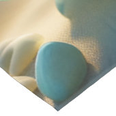 ファンタジーかわいい生き生きとした亀の波 テーブルクロス (アングル)