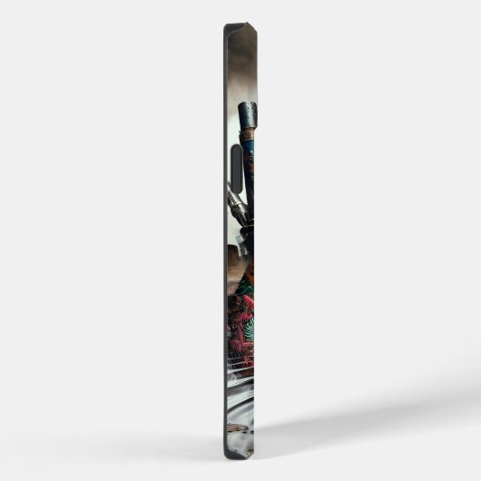 ファンタジーかわいい男のタトゥーウォーター Case-Mate iPhoneケース (裏面 / 右)