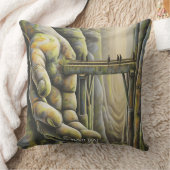 ファンタジーかわいい石手橋 クッション (ブランケット)