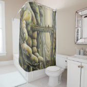 ファンタジーかわいい石手橋 シャワーカーテン (インサイチュ)