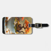 ファンタジーかわいい秋 ラゲッジタグ (正面横)