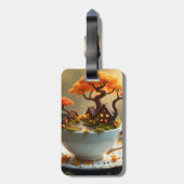 ファンタジーかわいい秋 ラゲッジタグ (裏面縦)