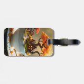 ファンタジーかわいい秋 ラゲッジタグ (裏面横)