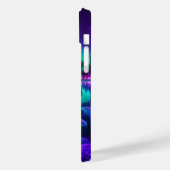 ファンタジーかわいい紫の緑の色調 Case-Mate iPhoneケース (裏面 / 左)