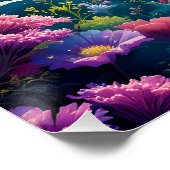 ファンタジーかわいい自然水中世界 ポスター (コーナー)