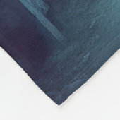 ファンタジーかわいい街のミュージックマン フリースブランケット (角)