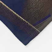 ファンタジーかわいい魔法使いトランペットの森 フリースブランケット (角)