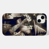 ファンタジーかわいい魔法使いトランペットの森 Case-Mate iPhoneケース (裏面 (横))