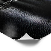 ファンタジーかわいい鮮やかなオレンジ色のコート東京 ポスター (コーナー)