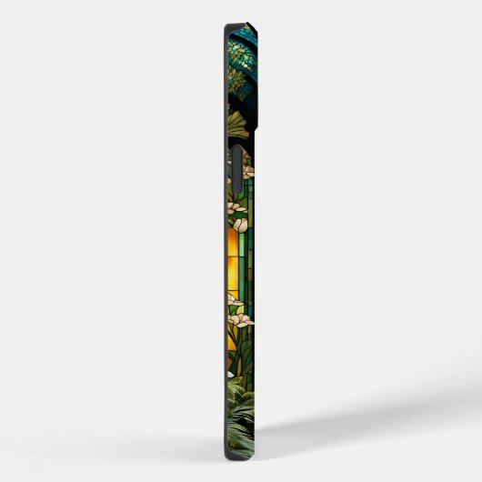 ファンタジーかわいい鮮やかなステンドグラスの女性 Case-Mate iPhoneケース (裏面 / 右)