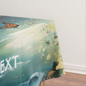 ファンタジーかわいい鮮やかなブリッジモーニングリバー テーブルクロス (インサイチュ)