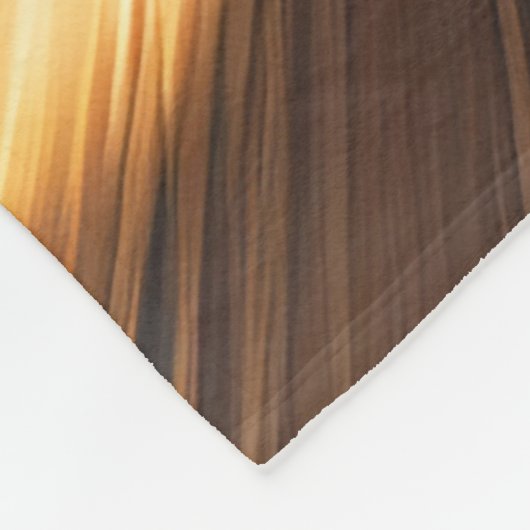 ファンタジーかわいい鮮やかなボーリングガラスボール フリースブランケット (角)