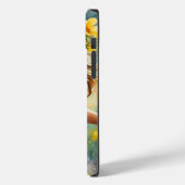 ファンタジーかわいい鮮やかな女の子の花雨 Case-Mate iPhoneケース (裏面 / 左)