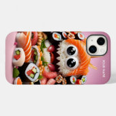ファンタジーかわいい鮮やかな寿司おもしろい生き物 Case-Mate iPhoneケース (裏面 (横))