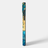 ファンタジーかわいい鮮やかな青の美しい少女 Case-Mate iPhoneケース (裏面 / 左)