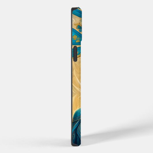 ファンタジーかわいい鮮やかな青の美しい少女 Case-Mate iPhoneケース (裏面 / 右)