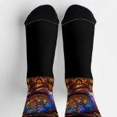 ファンタジーがポートホールから攻撃を受ける海賊船 ソックス (上部)