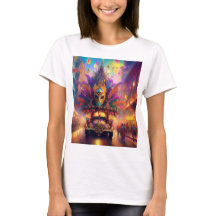 ファンタジーがマルディグラスパレードを見る