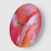 ファンタジーが丸(大)壁時計を動かす ラージ壁時計 (傾斜)