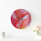 ファンタジーが丸(大)壁時計を動かす ラージ壁時計 (ホーム)