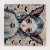 ファンタジーこうもりガールジグソーパズル ジグソーパズル (横)