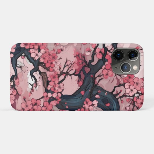 ファンタジーさくらんぼの花見 Case-Mate iPhoneケース (裏面(横))
