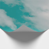 ファンタジーとヴィンテージの動的なクラウドとgruを使用した空 ラッピングペーパー (角)