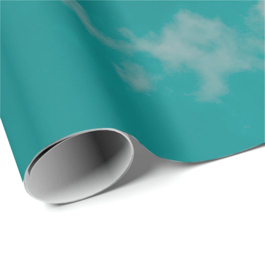 ファンタジーとヴィンテージの動的なクラウドとgruを使用した空 ラッピングペーパー (ロールコーナー)