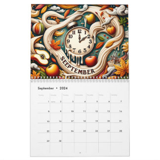 ファンタジーと段階：夢のような12ヶ月 カレンダー