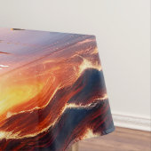 ファンタジーと火山のかわいい島 テーブルクロス (インサイチュ)