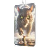 ファンタジーと猫 カーエアーフレッシュナー (左)