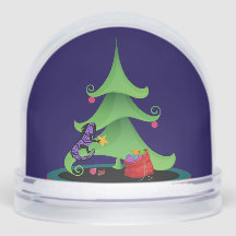 ファンタジーなイグアナのクリスマスツリー