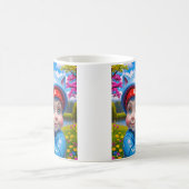 ファンタジーなエルフ猫 コーヒーマグカップ (中央)