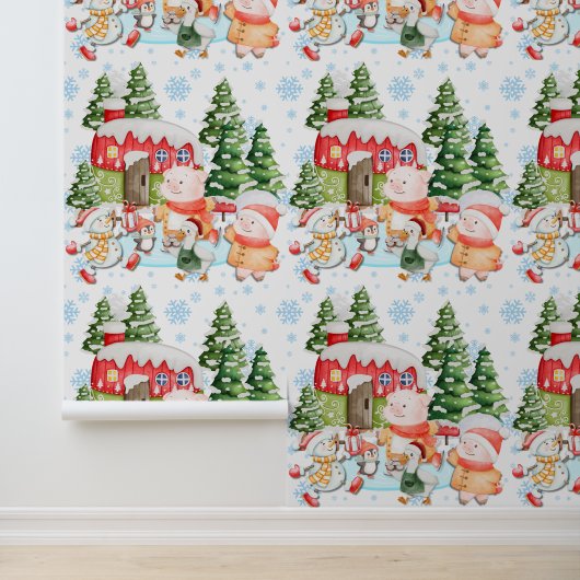 ファンタジーなクリスマスコテージの壁紙 かわいい 壁紙 (アプリケーション)